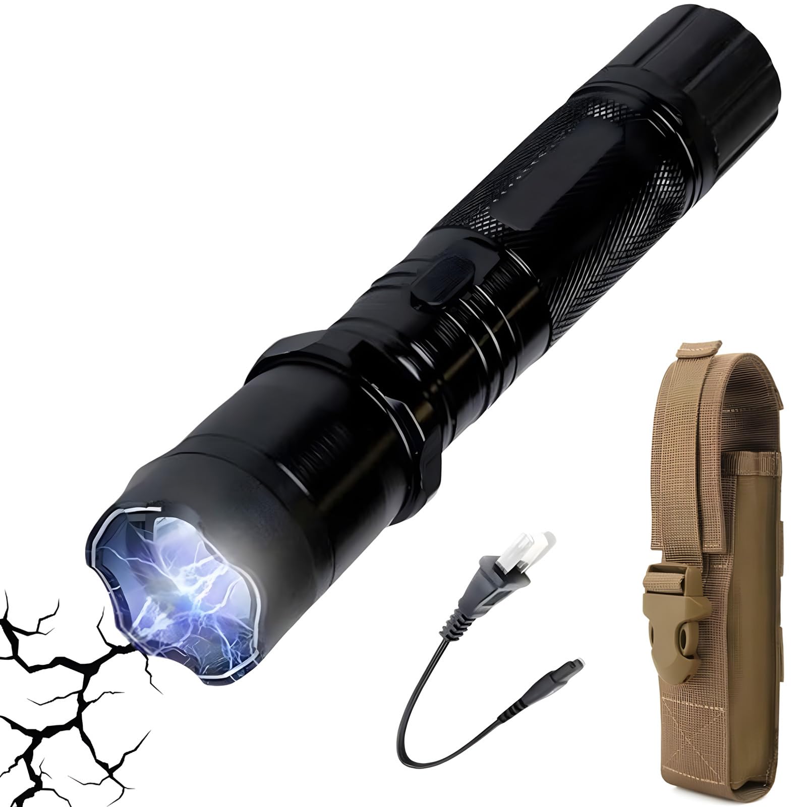 Amazon.com: DOMTKBE X95 Tactical Stun Flashlight, Light in Dark